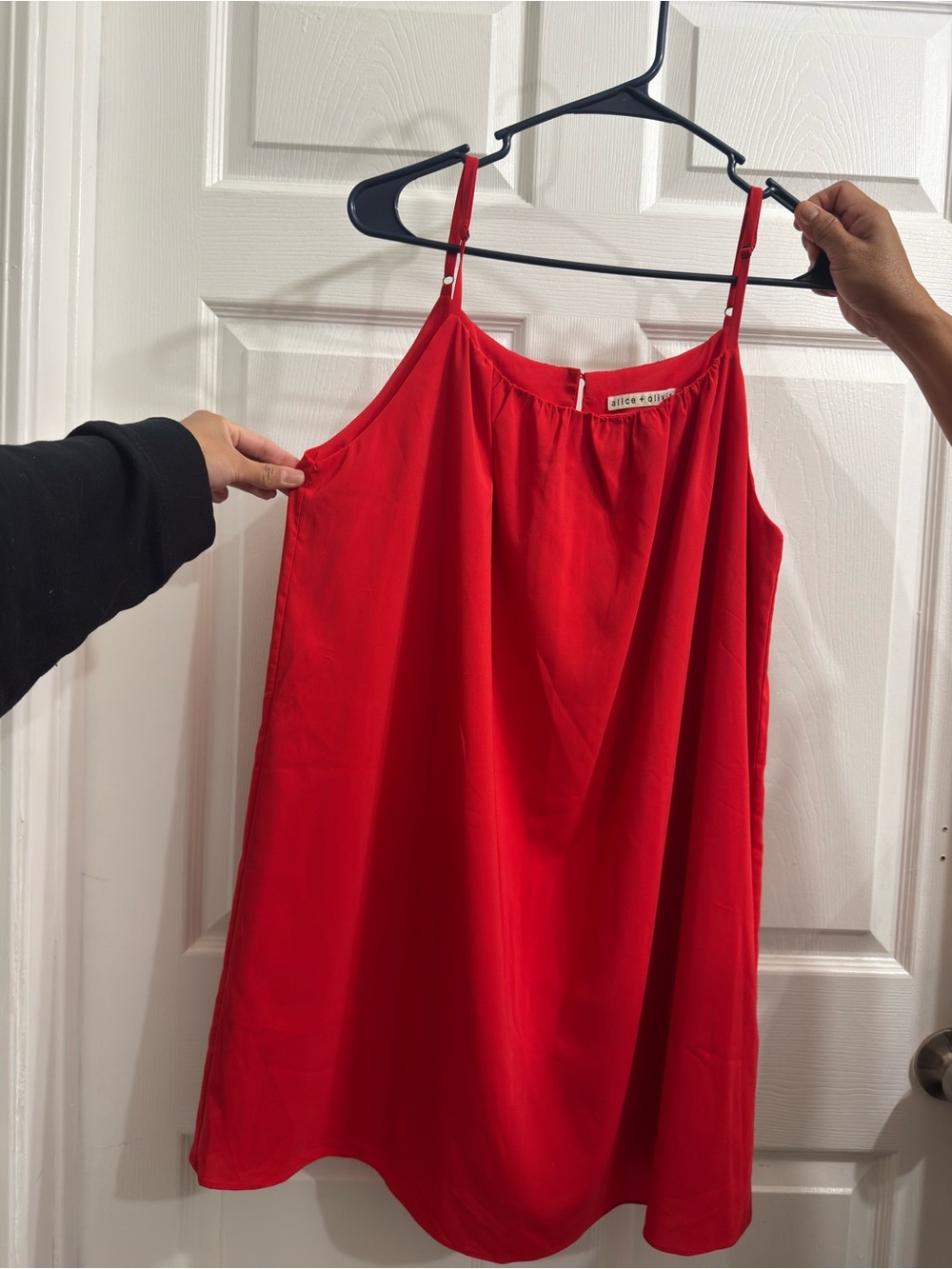 Alice + Olivia Red Mini Dress